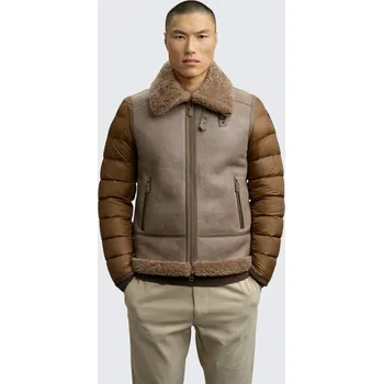 Pánská kombinovaná bunda BLAUER 25WBLUL01333 hnědobéžová Velikost: 2XL