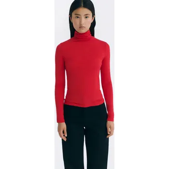 Thinking MU Red Noe Cachemire Top RED S