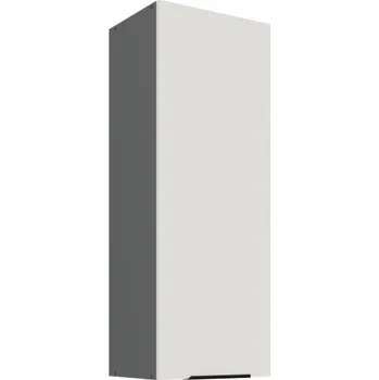 Kuchyňská skříňka 40 G-108 1F, Horní kuchyňská skříňka Aria bílá/antracit