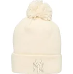 Dámská zimní čepice New Era Wmns Metallic Bobble Beanie New York Yankees Hat 60691357 Velikost: One size