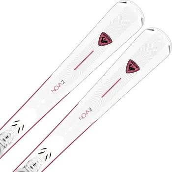 Sjezdové lyže Rossignol Nova 2 Xpress + Xpress W 10 GW B83 Wht+Sparkle 162