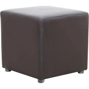 Taburet Taburet čalouněný Kondela hnědý