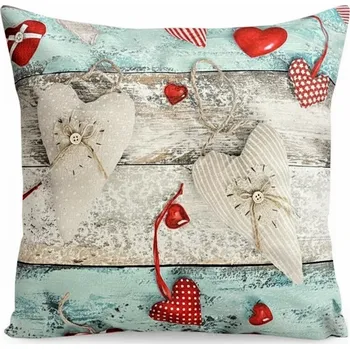 Polštář Polštář VALENTYNA 45x45 cm MyBestHome Varianta: Povlak na polštář, 45x45 cm