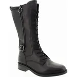 REMONTE Dámské černé kožené kozačky D2W71-00-265 Velikost 40