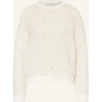 Dámský svetr Peserico Dámský Svetr S Alpakou A Flitry, režná, 40