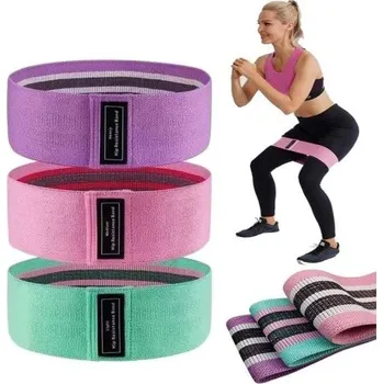 SILNÁ LÁTKOVÁ POSILOVACÍ GUMA / ODPOROVÁ GUMA NA CVIČENÍ 2 ks