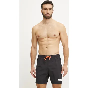 Plavkové šortky Napapijri V-Box černá barva, NP0A4IBK0411 99X, vel. S