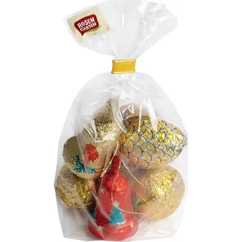 Cukrovinka ROSEN GARTEN BIO Balíček vánoční z mléčné čokolády 62,5 g ROSE GARTEN