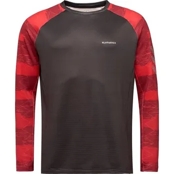 Klimatex SHELOB WARM Pánské MTB triko, černá, 3XL