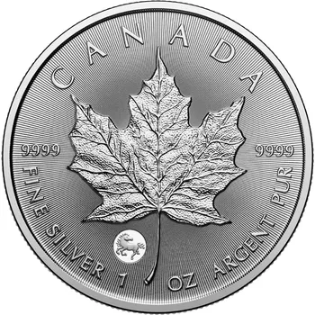 Stříbrná mince Treasured Maple Leaf Lunar Pferd (Rok Koně...