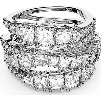 Prsten Prstýnek Swarovski HYPRBL 5584654 stříbrná SLV, vel. 60
