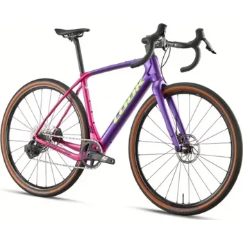 Silniční kolo LOOK 765 Gravel RS Apex AXS 1x12 Purple Pink / Fulcrum Rapid Red 500 (ZDARMA Doprava + Dárek)