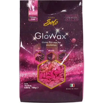 ITALWAX Glowax cherry pink Zrnka vosku, 400 g