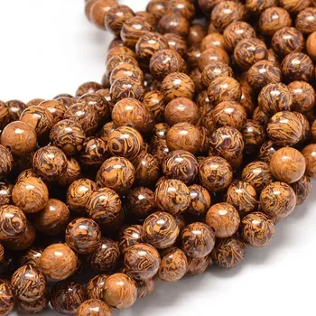 Dětské navlékací korálky Jaspis sloní kůže / kámen Miriam /8 mm (návlek 45 - 47 korálků)