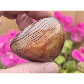 Přírodní kámen Achát sardonyx troml 59g