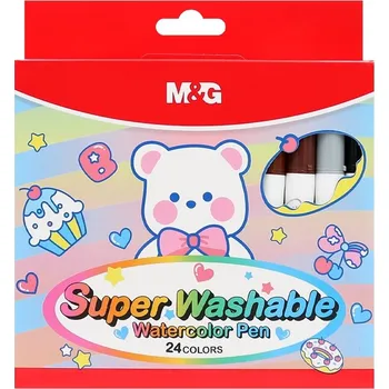 M&G Akvarelové fixy M&G, 24ks