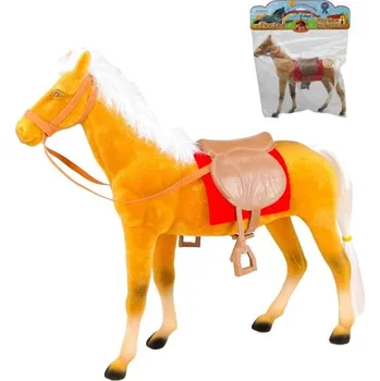 Figurka Kůň se sedlem, 35 x 32 x 10 cm