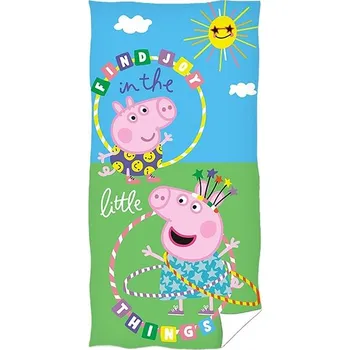 Kaptan Dětská osuška Prasátko Pepina Zábava s Georgem