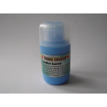 Výtvarná barva Barva na textil 20 g - odstín č.46 - nebesky modrá