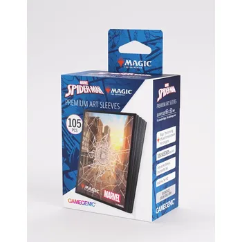 Sběratelská karetní hra Ochranné obaly na karty Gamegenic - MTG x Marvel's Spider-Man: Premium Art Sleeves Spider-Man Plains (105 ks)