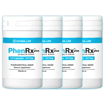 Spalovač tuku Spalovač tuku PhenRx plus (EXTREME FAT BURNER) 377mg 200 kaps.