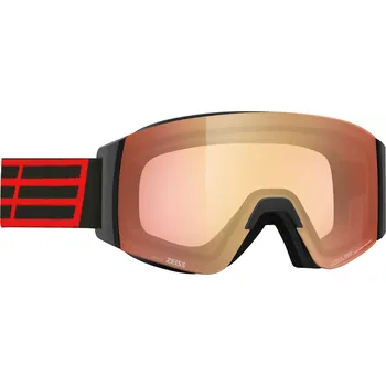 Salice 105DARWF Clear unisex lyžařské brýle, Black-Red