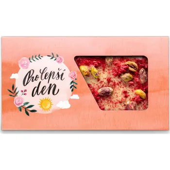 Čokoláda Choklid Pro lepší den | Pistácie & Malina 60 g