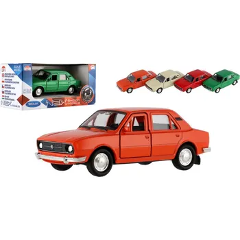 autíčko Auto Welly Škoda 105L kov/plast 11cm 1:34-39 na volný chod 4 barvy v krabičce 15x7x7cm