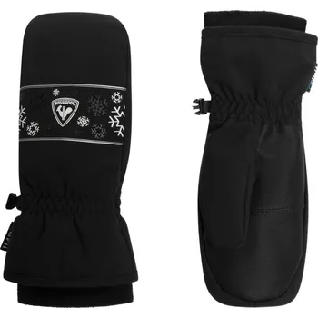 Rukavice Lyžařské rukavice ROSSIGNOL JR Jane IMPR M Black Černá 10 let