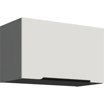 Kuchyňská skříňka 60 GU-36 1F, Horní kuchyňská skříňka nad digestoř Aria bílá/antracit