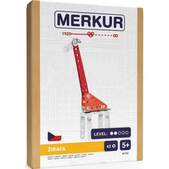 Stavebnice Stavebnice MERKUR Žirafa mini 13x18,5x3cm