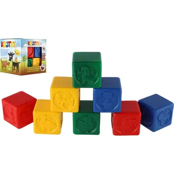 Hračka pro nejmenší Kostky kubus PH plast 12x12x12cm
