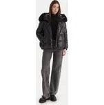 Geox Zimní bunda Backsie W5628S T3121 F9000 Černá Oversize 46