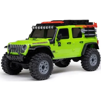 RC model auta Axial SCX30 Jeep Wrangler JLU 4WD 1:30 RTR zelený