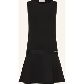 Oblečení a móda Calvin Klein Dívčí Šaty, černá, 140