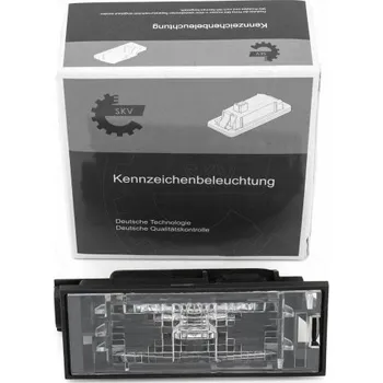 Osvětlení SPZ Osvětlení registrační značky Nissan Interstar NV400 Opel Movano A Renault Clio III IV Kangoo Laguna II III Megane II III, levá ESEN SKV