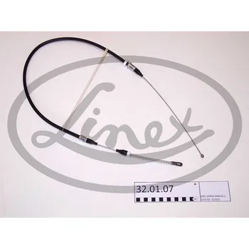 Lanko parkovací brzdy Tažné lanko parkovací brzdy OPEL CORSA B TIGRA 522615 LINEX