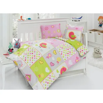Povlečení Povlečení bavlna Ptáčci baby 40x60 a 100x135 cm