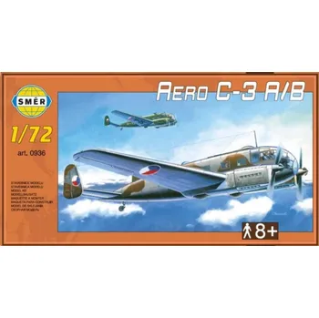Plastikový model Model Aero C-3 A/B 1:72 29,5x16,6cm v krabici 34x19x5,5cm
