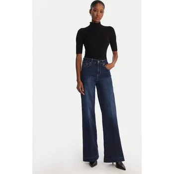 Liu Jo Jeansy UF5068 DS615 Tmavomodrá Wide Leg 30