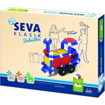 Stavebnice Seva Stavebnice SEVA KLASIK Jednička plast 34,5x29x4cm