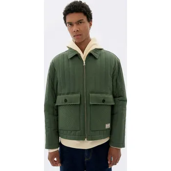 Pánská větrovka Thinking MU Dark Eucaliptus Roc Jacket GREEN M