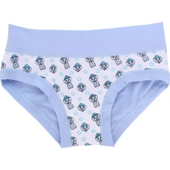 Dívčí spodní prádlo Dívčí kalhotky s širokou gumou Piccoli B1362 sv.modrá velikost 7