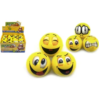 Míček pěnový smajlík 6cm