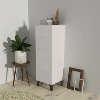 Komoda Max-i Zásuvková komoda BOGAN NEW 5S40 kašmír