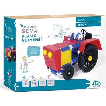 ostatní stavebnice Stavebnice SEVA KLASIK Nejmenší plast 31,5x16,5x7,5cm