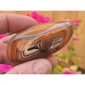 Přírodní kámen Achát sardonyx tromlovaný 55g