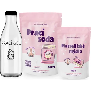 Univerzální čisticí prostředek Úklid pro klid Sada na přípravu pracího gelu