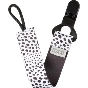 Dětské zboží LOVI Stužka na dudlík s klipem SALT&PEPPER