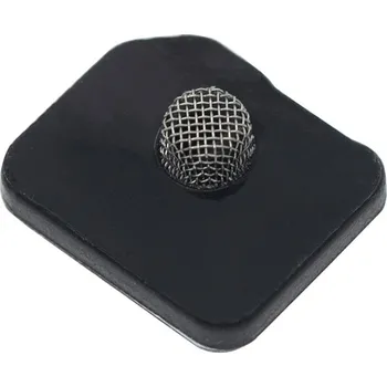 Flexibilní držák pro blesk / napájení s mikrofonem a síťkou pro iPhone 11 Pro Max - stříbrný IPH1310